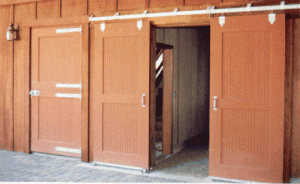 Barn doors that slide